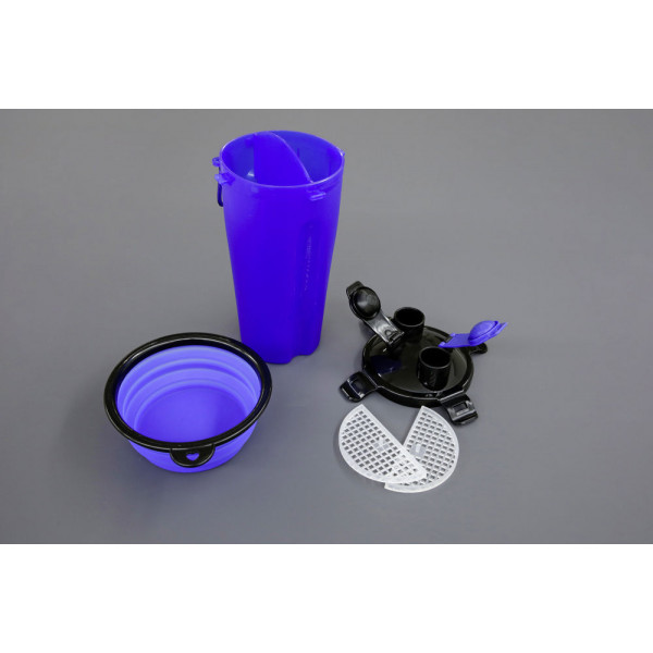 Dispensador de viagem para ração e água