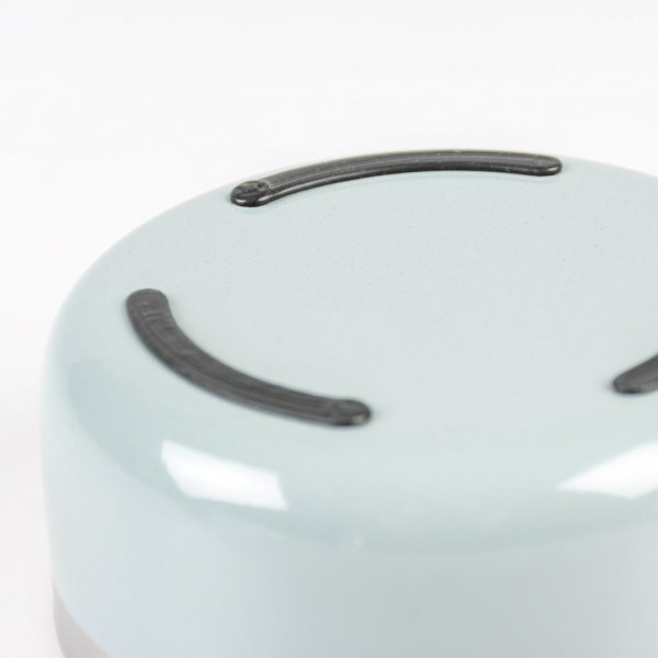 Comedouro em inox Heavy Fix Cinzento para Cães