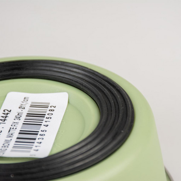 Comedouro em inox Matte Fix