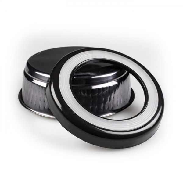 Tigela de inox Glossy Fix