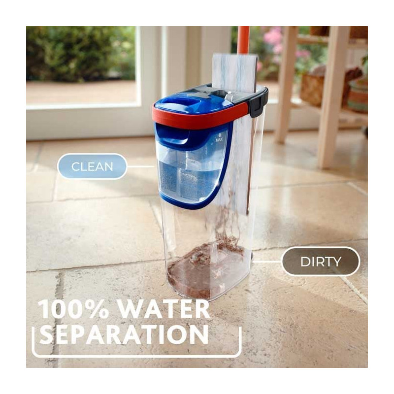 Sistema de Mopa H2prO com Separação de Água Limpa/Suja