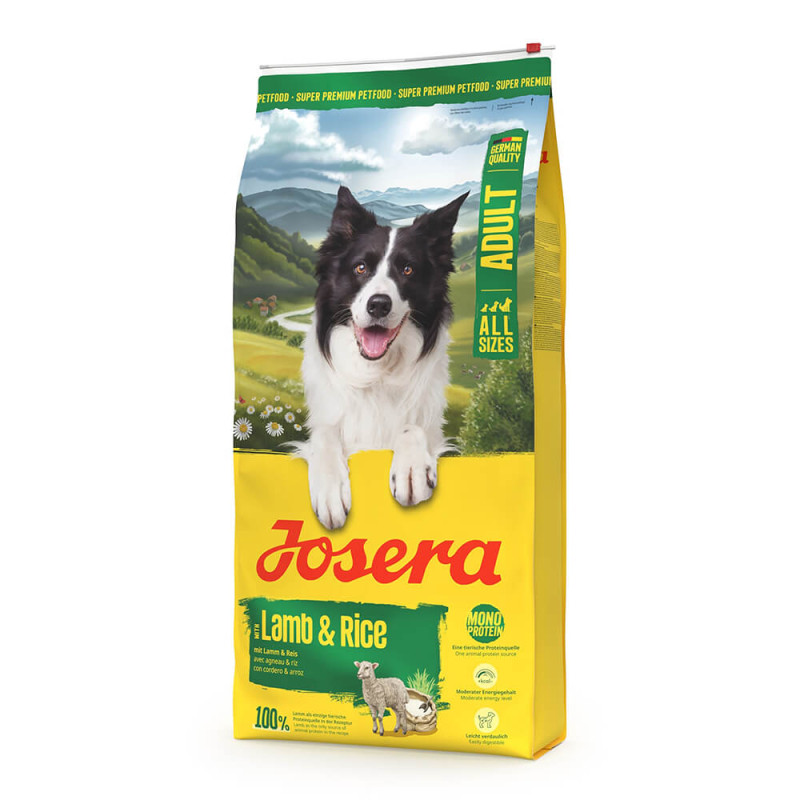 Josera All Sizes - Ração Seca Para Cão Adulto - Borrego E Arroz