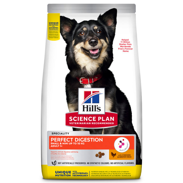 Hill'S Perfect Digestion Small & Mini - Ração Seca Para Cão Adulto - Frango