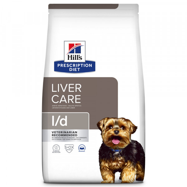 Hill'S PD Liver Care L/D - Ração Seca Para Cão Para Suporte Da Saúde Hepática