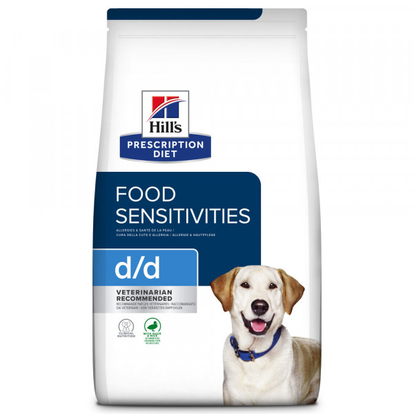 Hill'S PD Food Sensitivities D/D - Ração Seca Para Cão Com Sensibilidade Alimentar - Pato