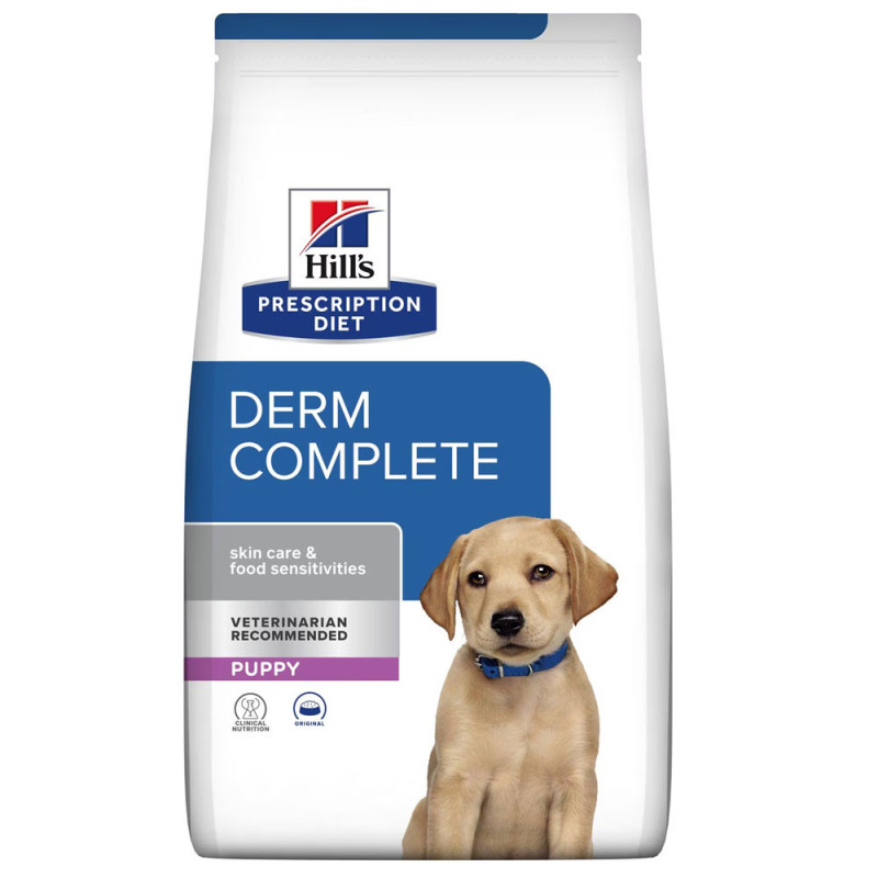 Hill'S PD Derm Complete Puppy - Ração Seca Para Cachorro Com Alergias