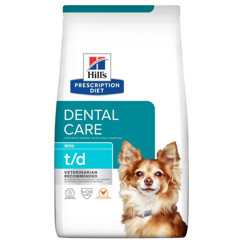 Hill'S PD Dental Care Mini T/D - Ração Seca Para Cão De Pequeno Porte Para Cuidado Dentário