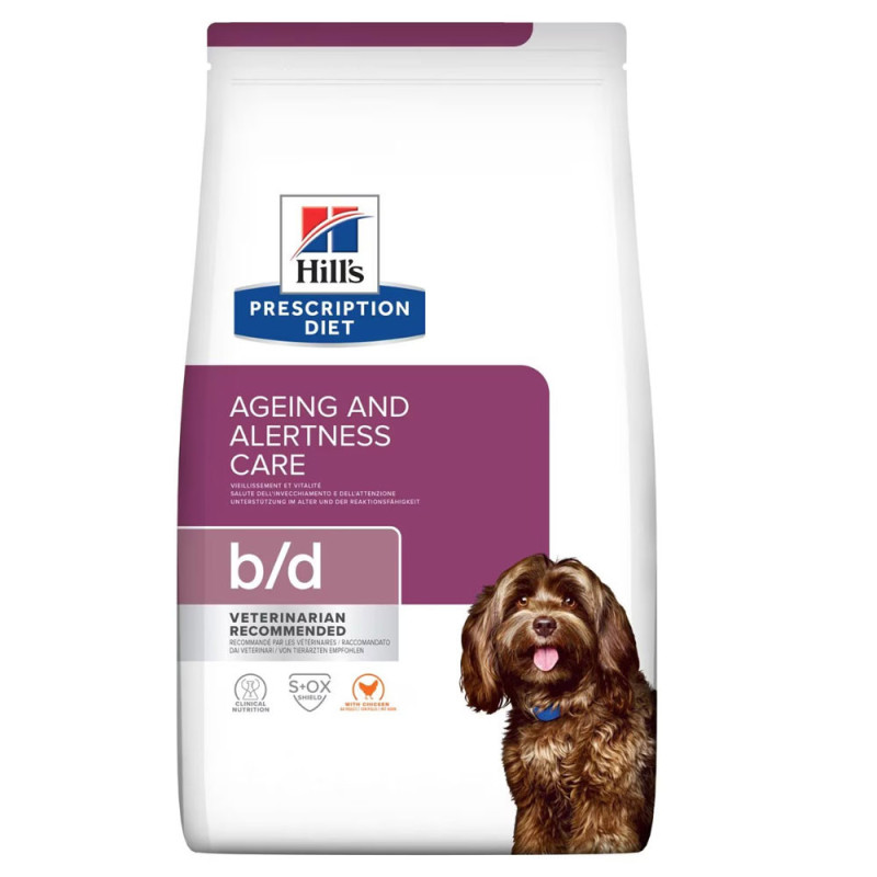 Hill'S PD Brain Aging Care B/D - Ração Seca Para Cão Para Fortalecer O Cérebro