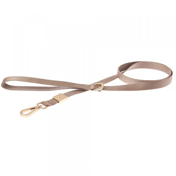 Trela Mida Bege Para Cães