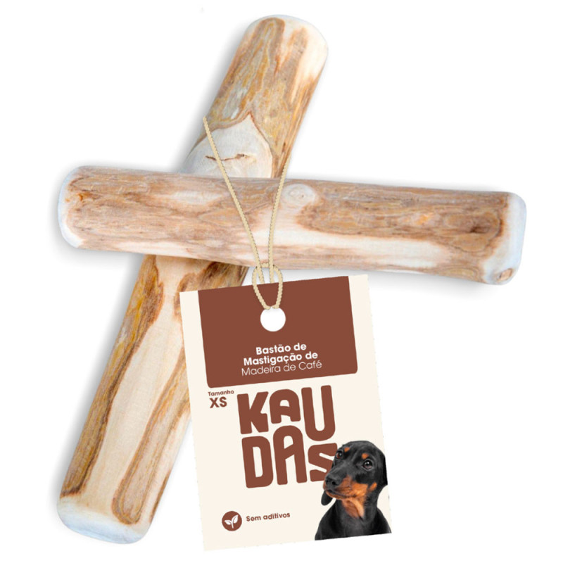 Kaudas - Sticks Naturais De Madeira De Café Para Cão
