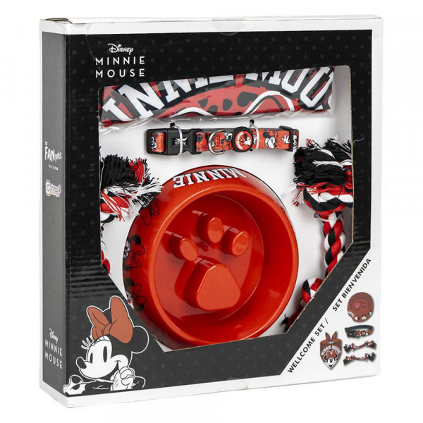 Conjunto De Boas-Vindas Para Cães - Minnie Mouse