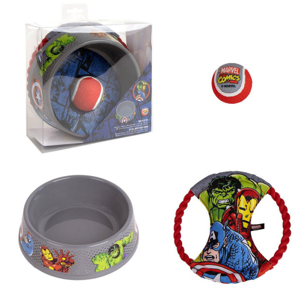 Conjunto De Boas-Vindas Marvel Para Cães