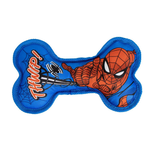 Marvel - Brinquedo Spider Man Em TPR Com Som Para Cães