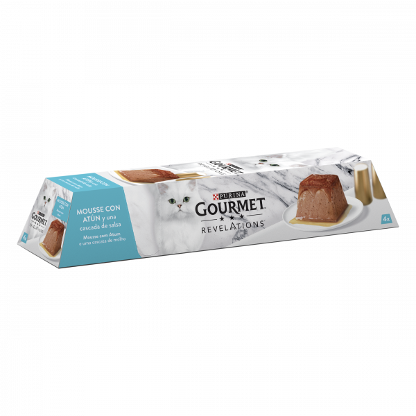 Gourmet Revelations Mousse Gato - Atum 4 X 57gr