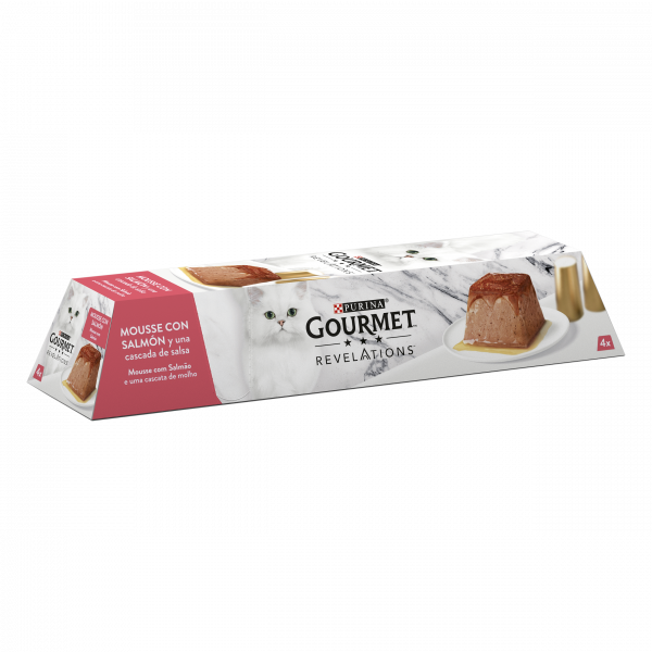 Gourmet Revelations Mousse Gato - Salmão 4 X 57gr