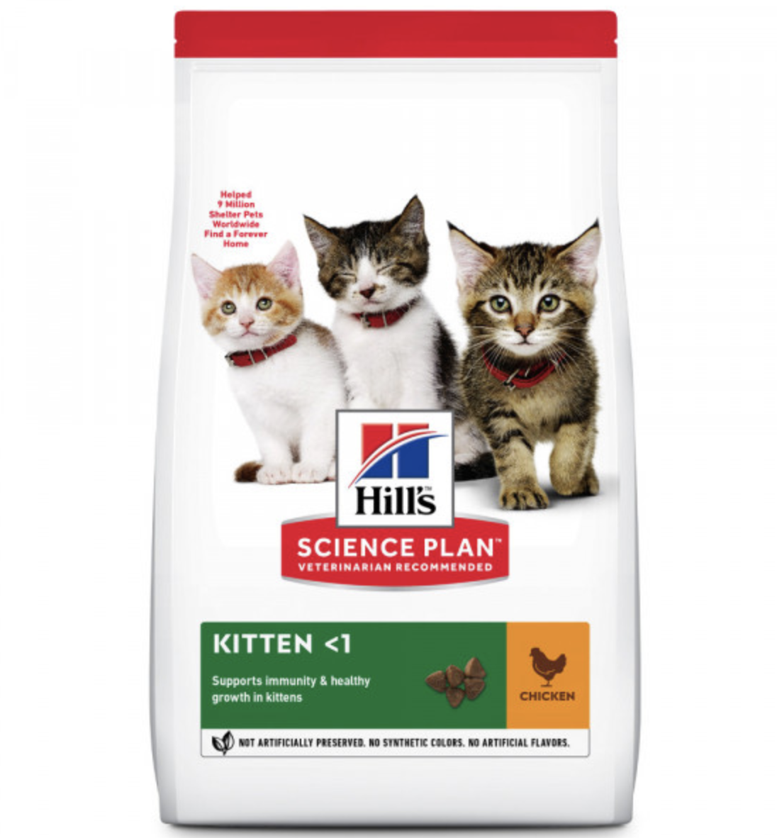 Hill'S Kitten - Ração Seca Para Gatinho - Frango