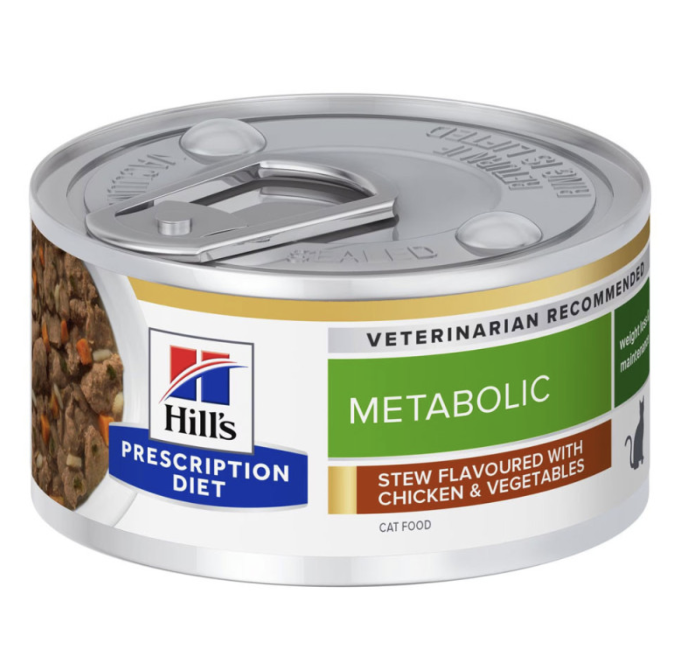Hill'S PD Metabolic - Alimento Em Molho Para Gato Para Controlo Do Peso - Frango