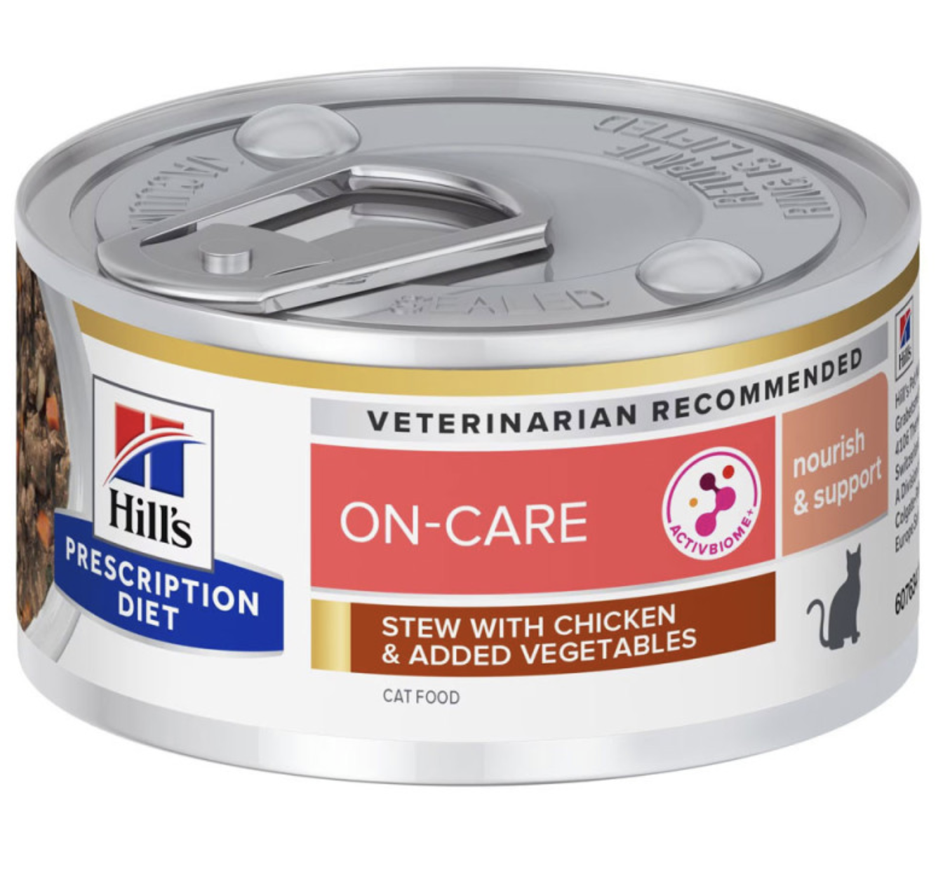 Hill'S PD ON-Care - Alimento Em Patê Para Gato Em Convalescença - Frango E Vegetais