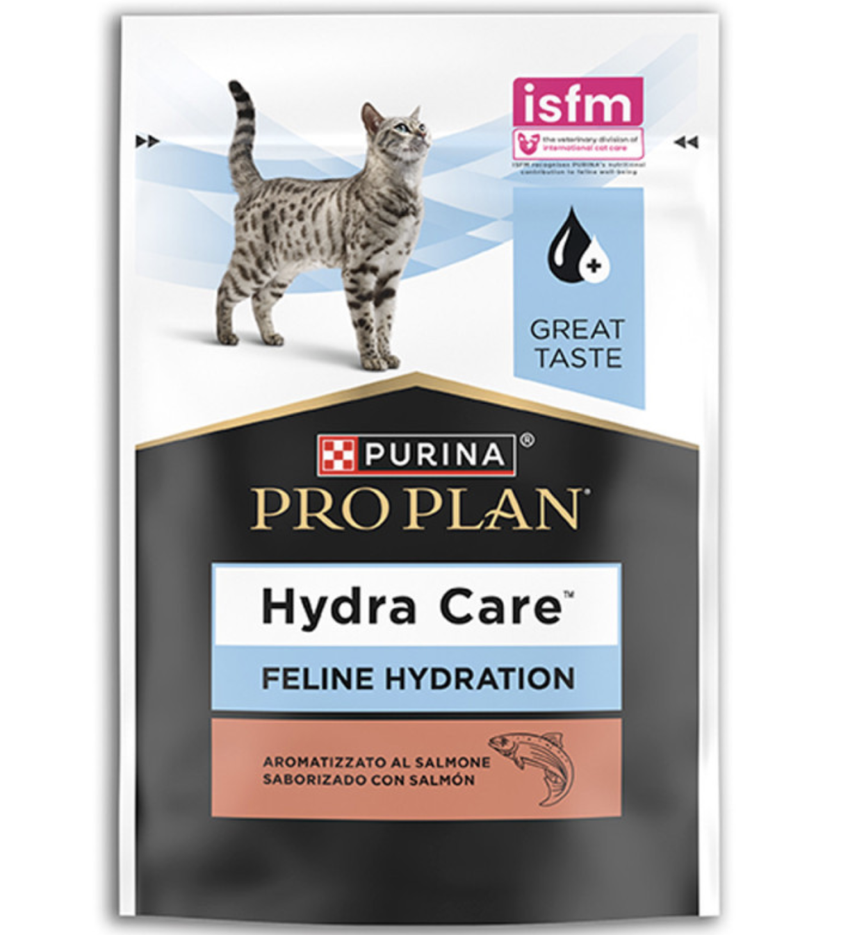 Pro Plan VD Hydra Care - Alimento Húmido Complementar Para Gato Adulto Para Maior Hidratação - Salmão