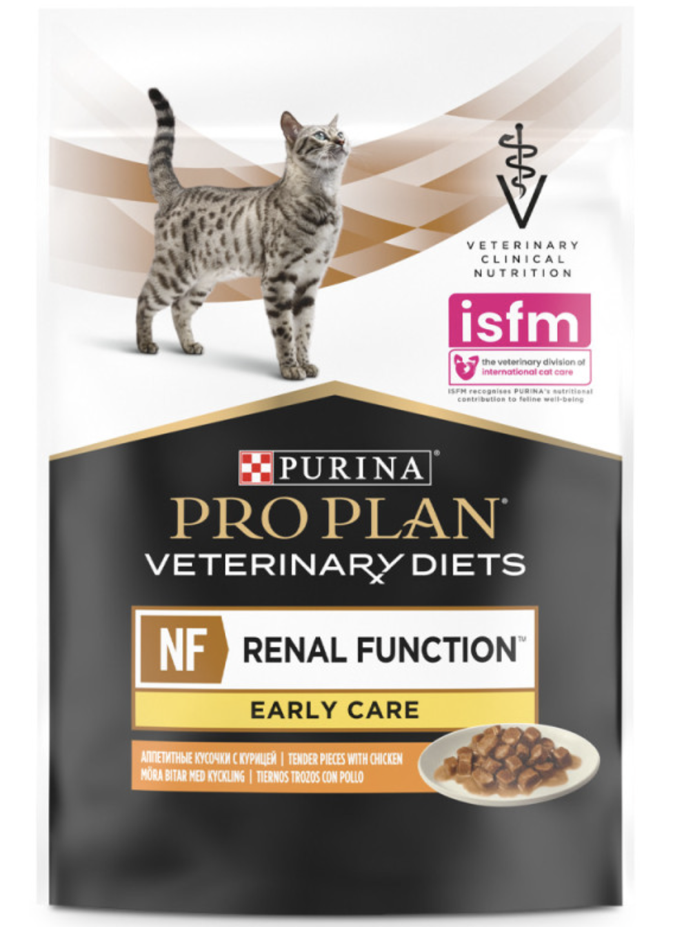 Pro Plan VD NF Renal Function Early Care - Alimento Em Molho Para Gato Com Doença Renal - Frango