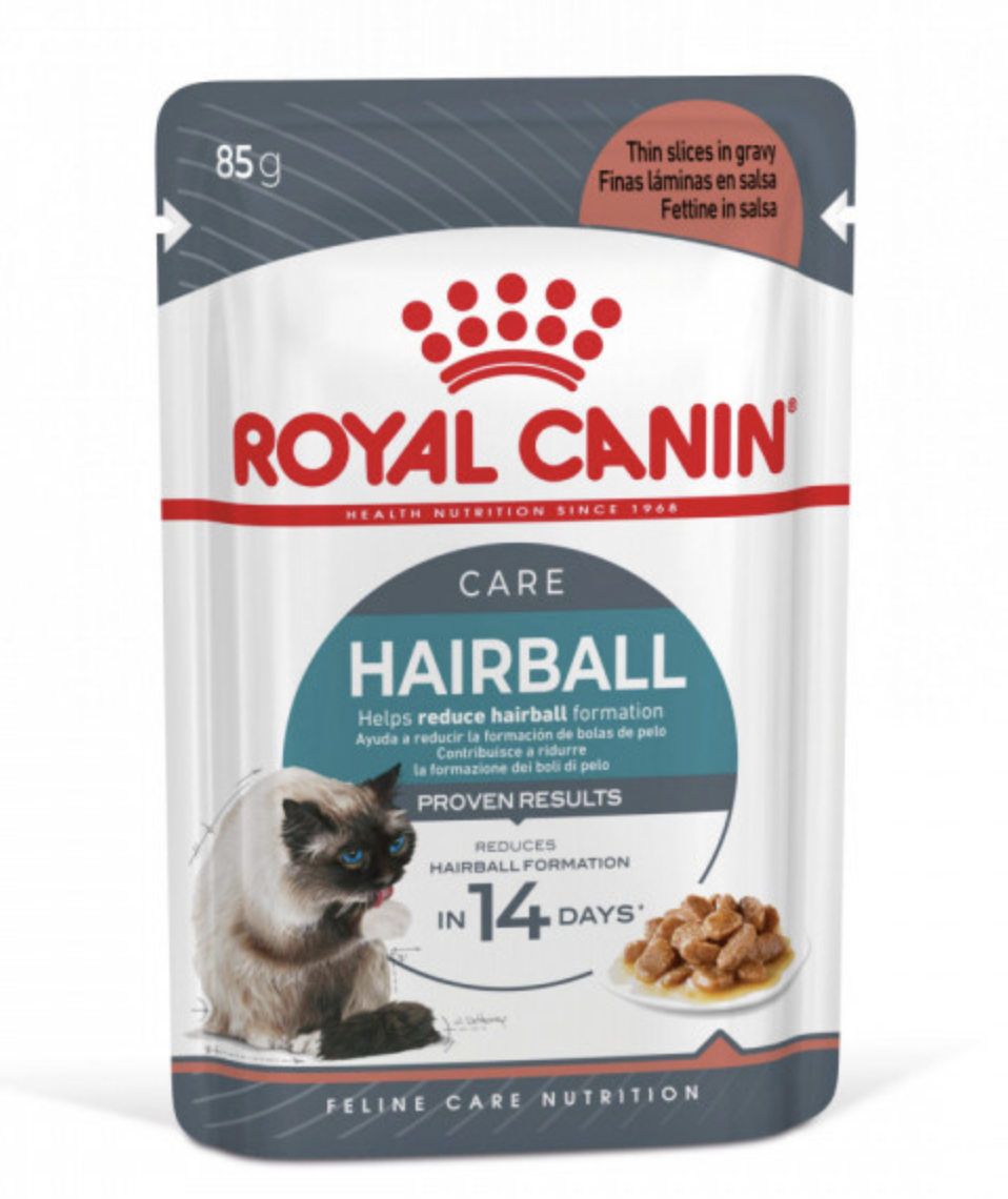 Ração Para Gato Royal Canin Wet Hairball Care Gravy