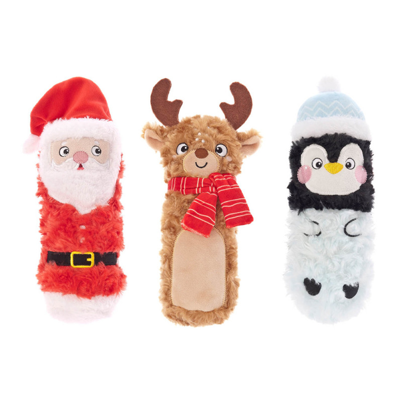 Brinquedo de Natal em Peluche para Cão