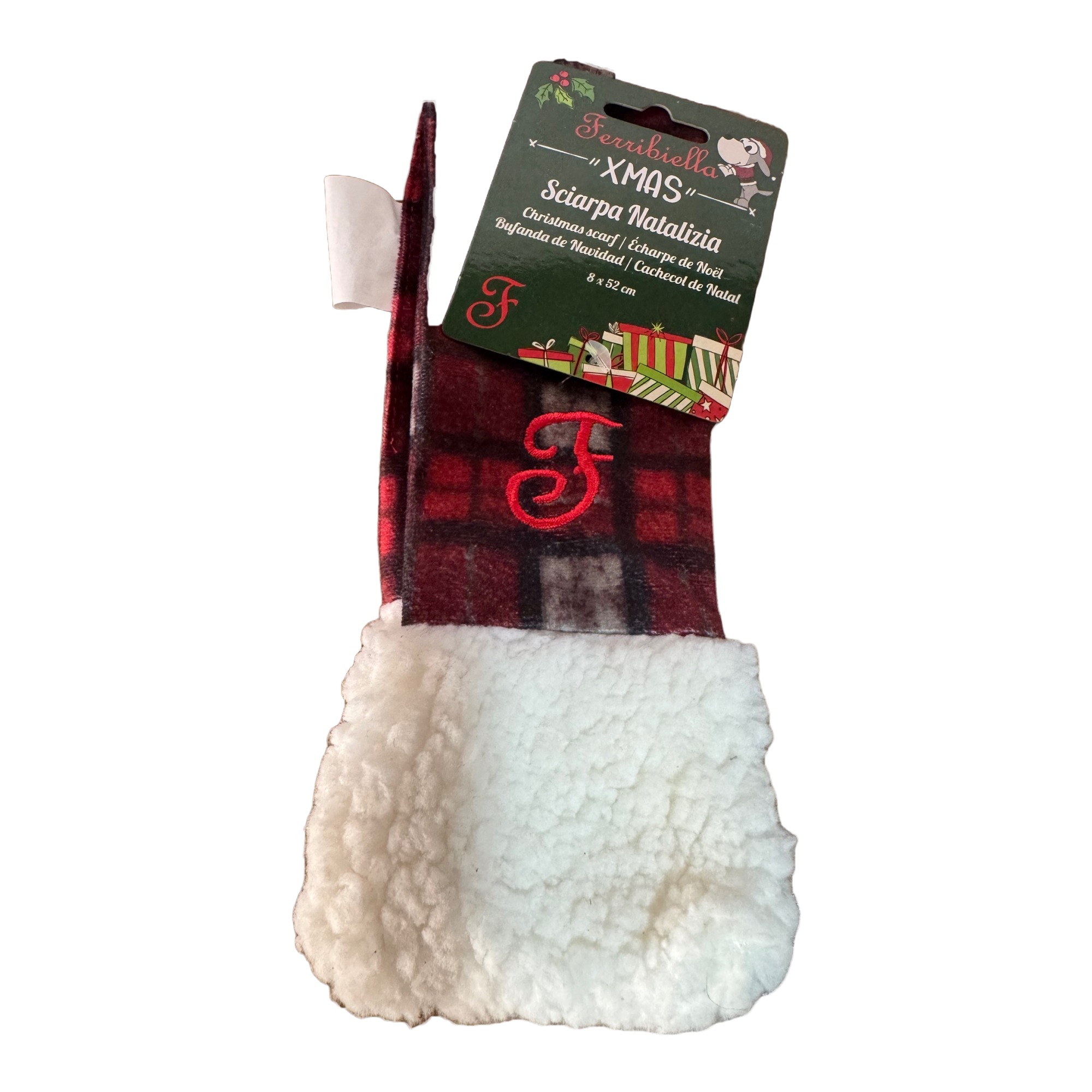 Cachecol de Natal para Cão
