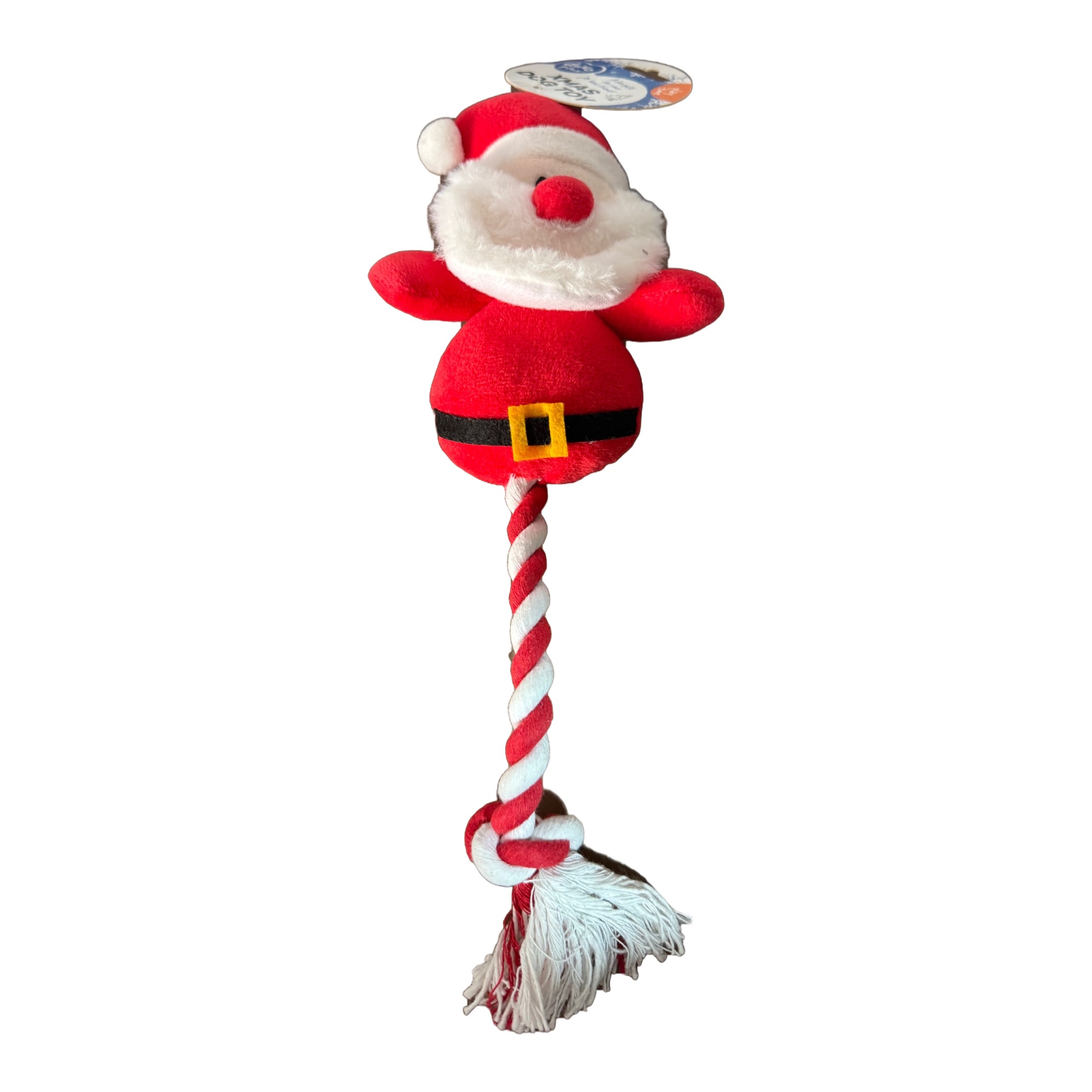 Pai Natal em Peluche com Corda