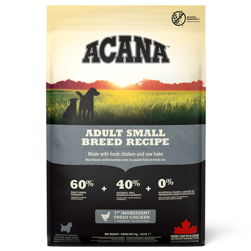 ACANA Adult Small Breed - Ração para cão de porte pequeno