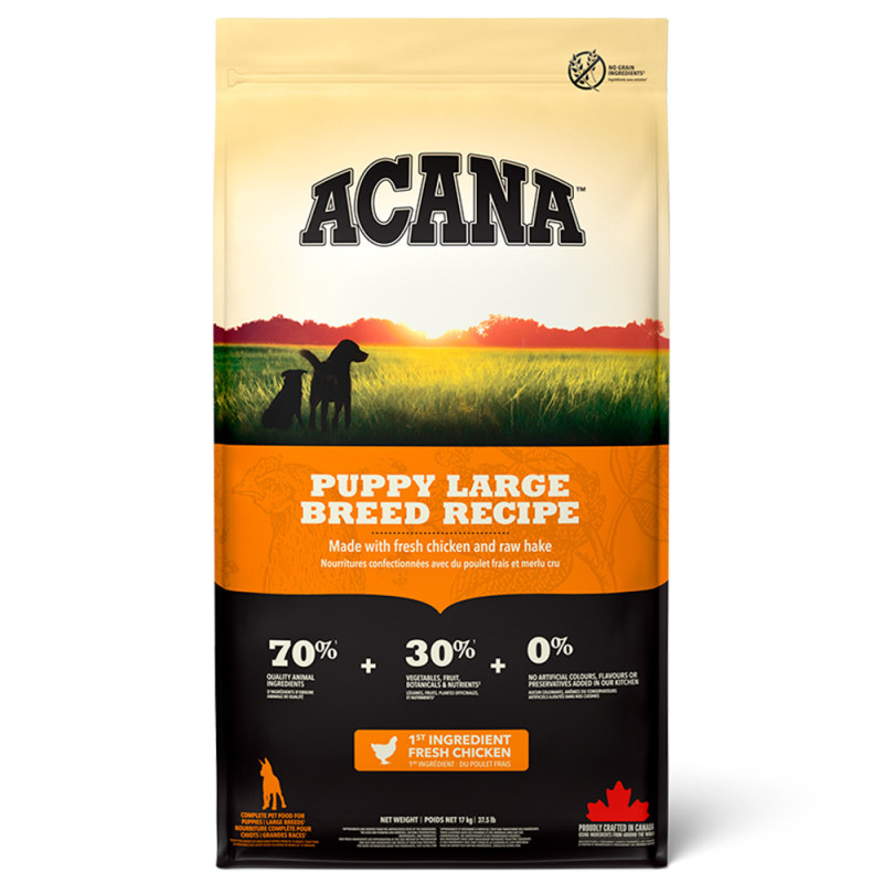 ACANA Puppy Large Breed - Ração seca para cachorro de porte grande