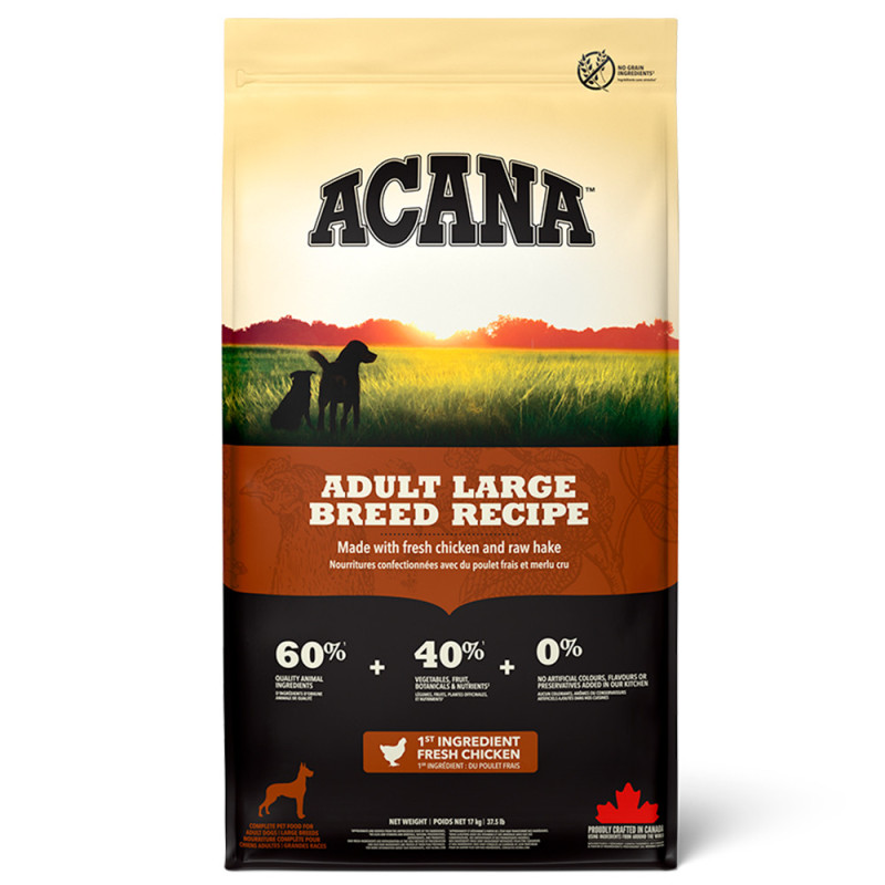 ACANA Adult Large breed - Ração para cão adulto de porte grande
