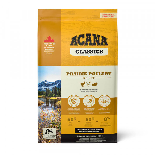 ACANA Classics Prairie Poultry - Ração para cão - Frango, peru e ovos