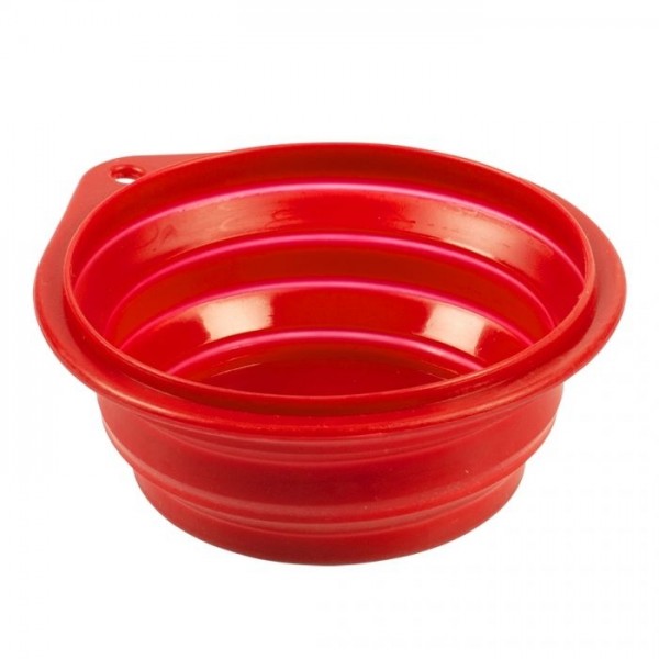Tigela em silicone de viagem