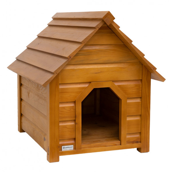 Casa PINHO com Telhado Pinho para Cães