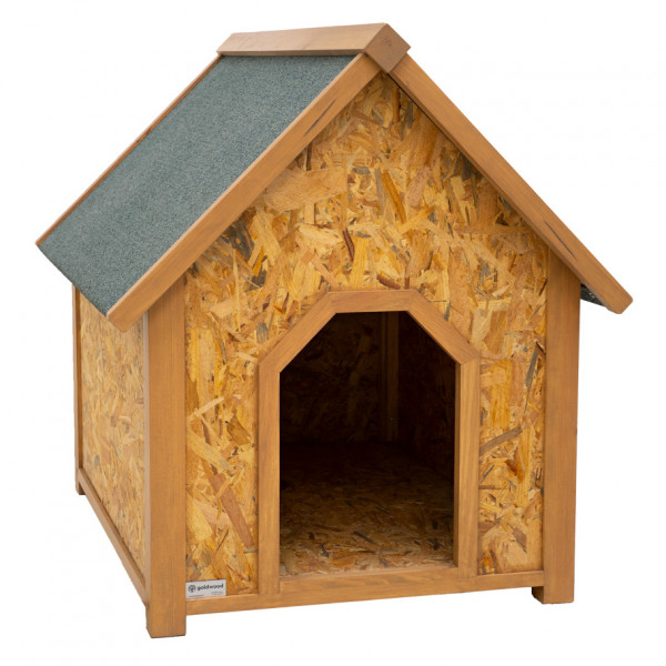 Casa NATURA em madeira para cães