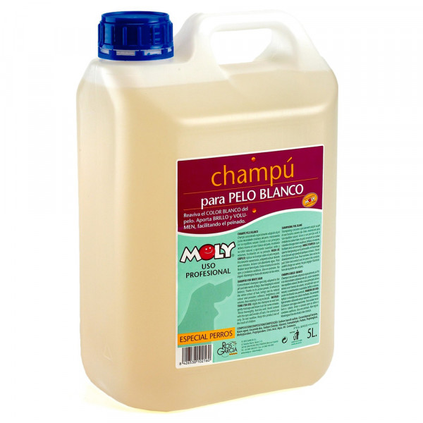 Champô para Cães com Pelo Branco e Claro