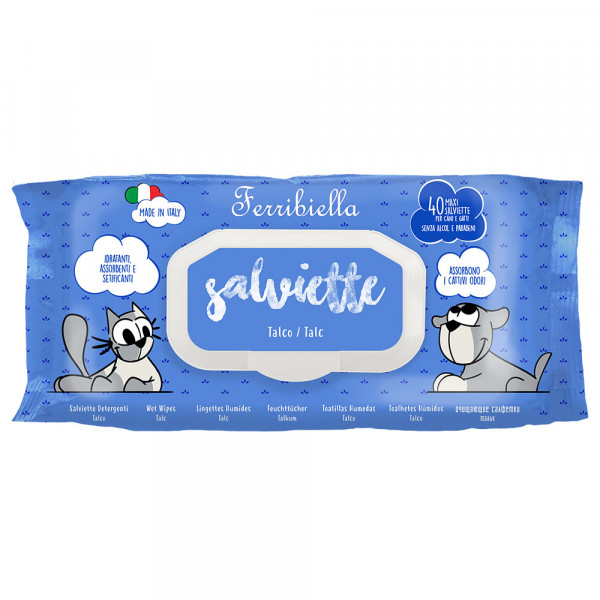 Toalhitas Salviette com Cheiro a Talco