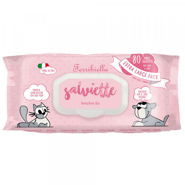 Toalhitas Salviette Sensitive Bio