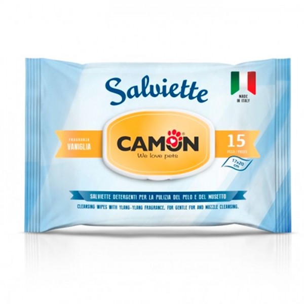 Camon Toalhetes Húmidos Pocket Baunilha