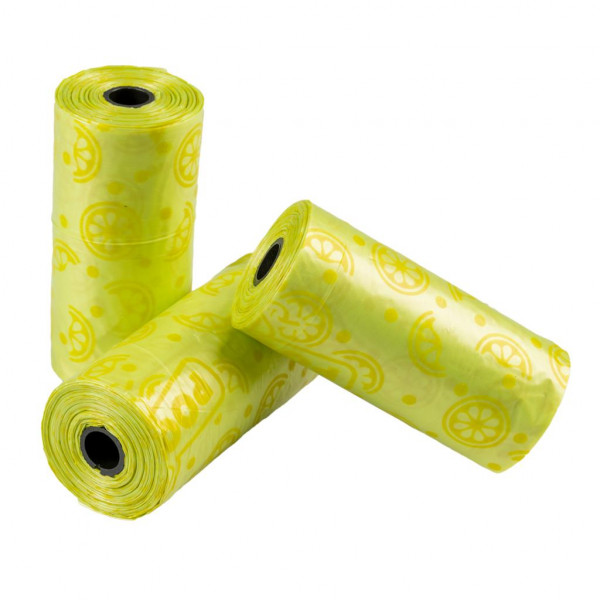 Sacos para Dejetos com Cheiro a Limão