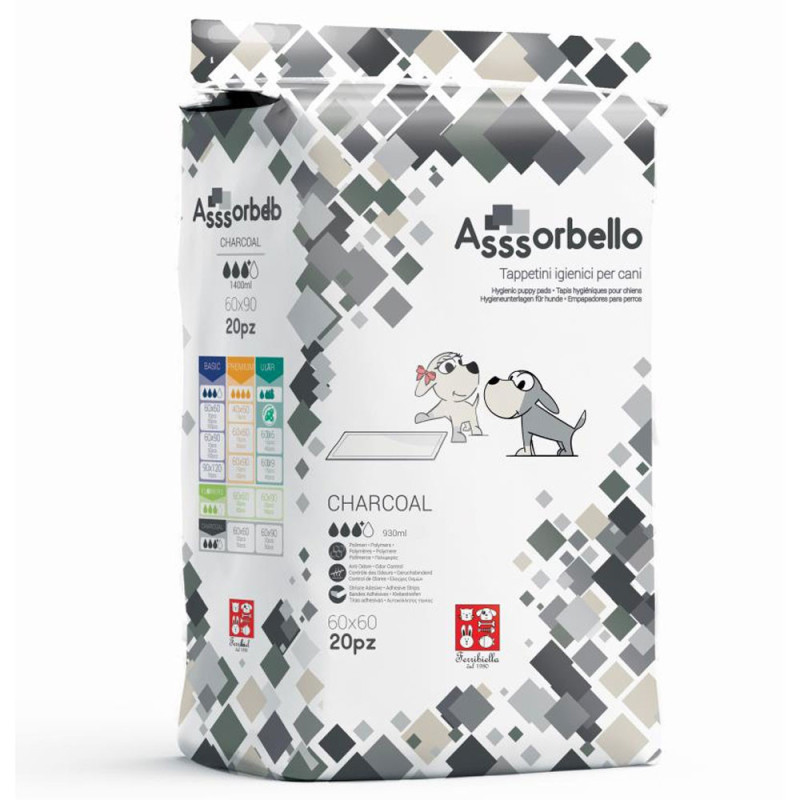 Resguardos com Carvão Ativado Assorbello