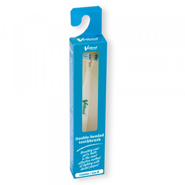 Vetfood - Escova de Dentes Dupla