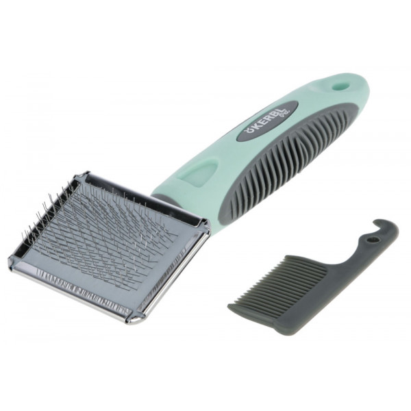 Escova macia com cabo ergonómico