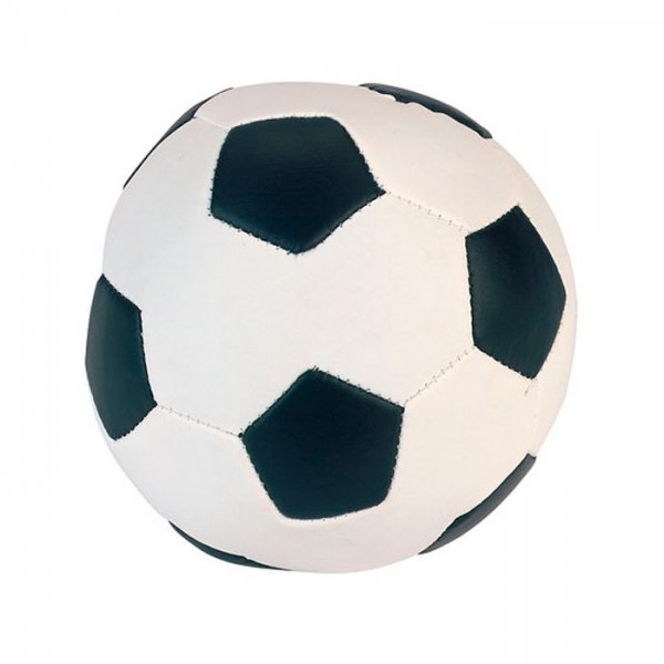 Bola de futebol macia para cão