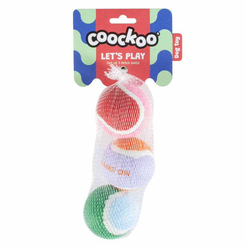 Bola de Ténis Let's Play para Cão