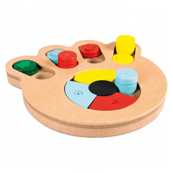 Slide 'N Snack Puzzle Paw - Jogo para cães e gatos