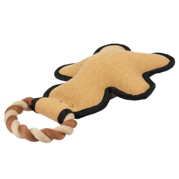 Brinquedo Homem Biscoito Canvas para Cão