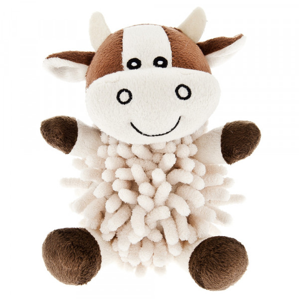 Vaca de Peluche para Cães - Baby Toys