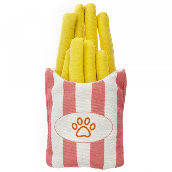 Batatas Fritas de Lona com Som para Cães