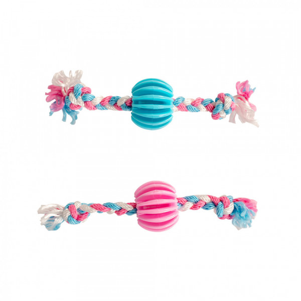 Bola TPR com Corda para Cachorros
